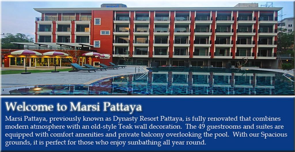 Marsi Pattaya Hotel Exterior foto
